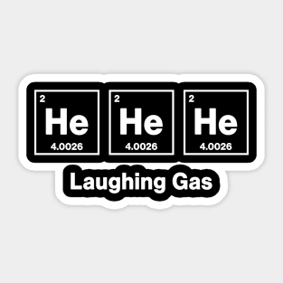 Laughing Gas Sticker